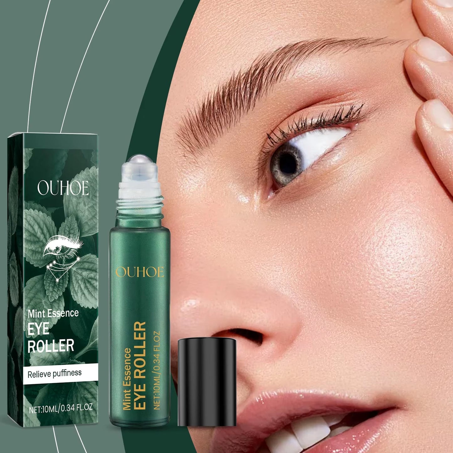 OUHOE Mint Essense™ Eye Roller Serum – Dark Circle & Puffiness Corrector