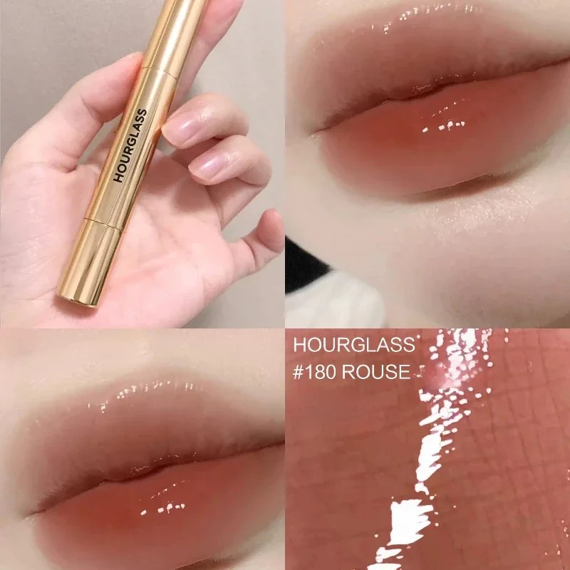 Hour Glass Gold Mirror Tube Moisturizing Lip Glaze